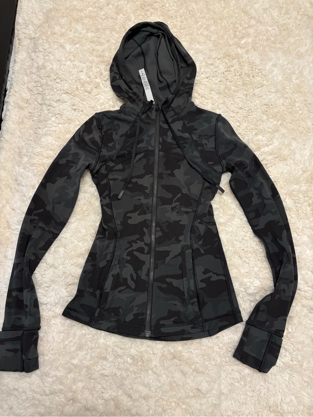 lululemon athletica Camo Hooded Define Jacket